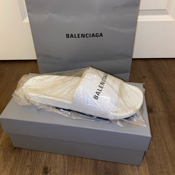 Balenciaga slides size 12 size 45) - Main Image